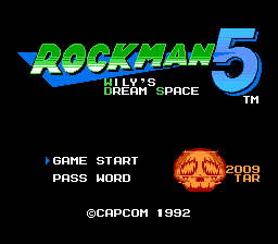 Rockman 5 - Wily's Dream Space